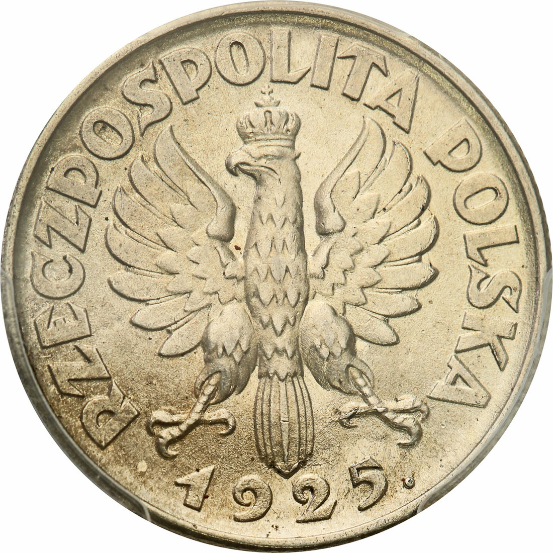 II RP. 1 złoty 1925, Londyn PCGS MS62